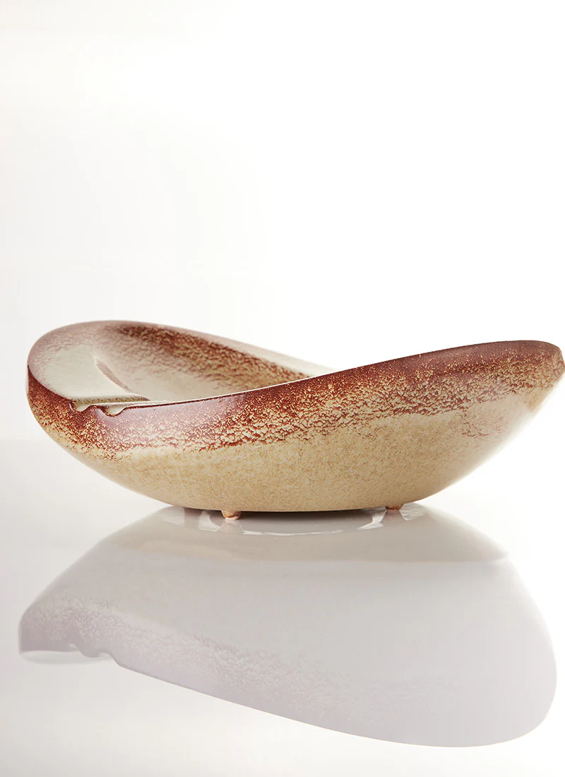 Bertoncello Sculptural Mid-Mod Soft Twist Dish, 1960s-70s - Image 2