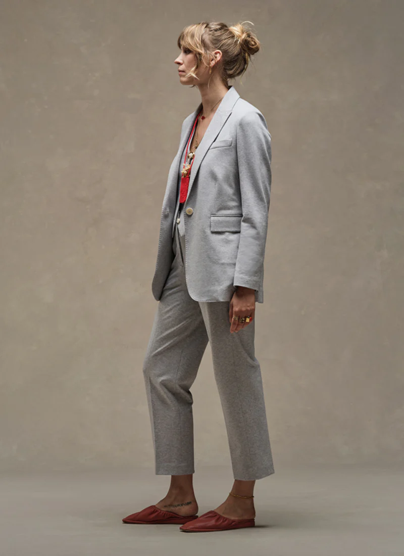 Boyfriend 1 Button Long Blazer - Image 7