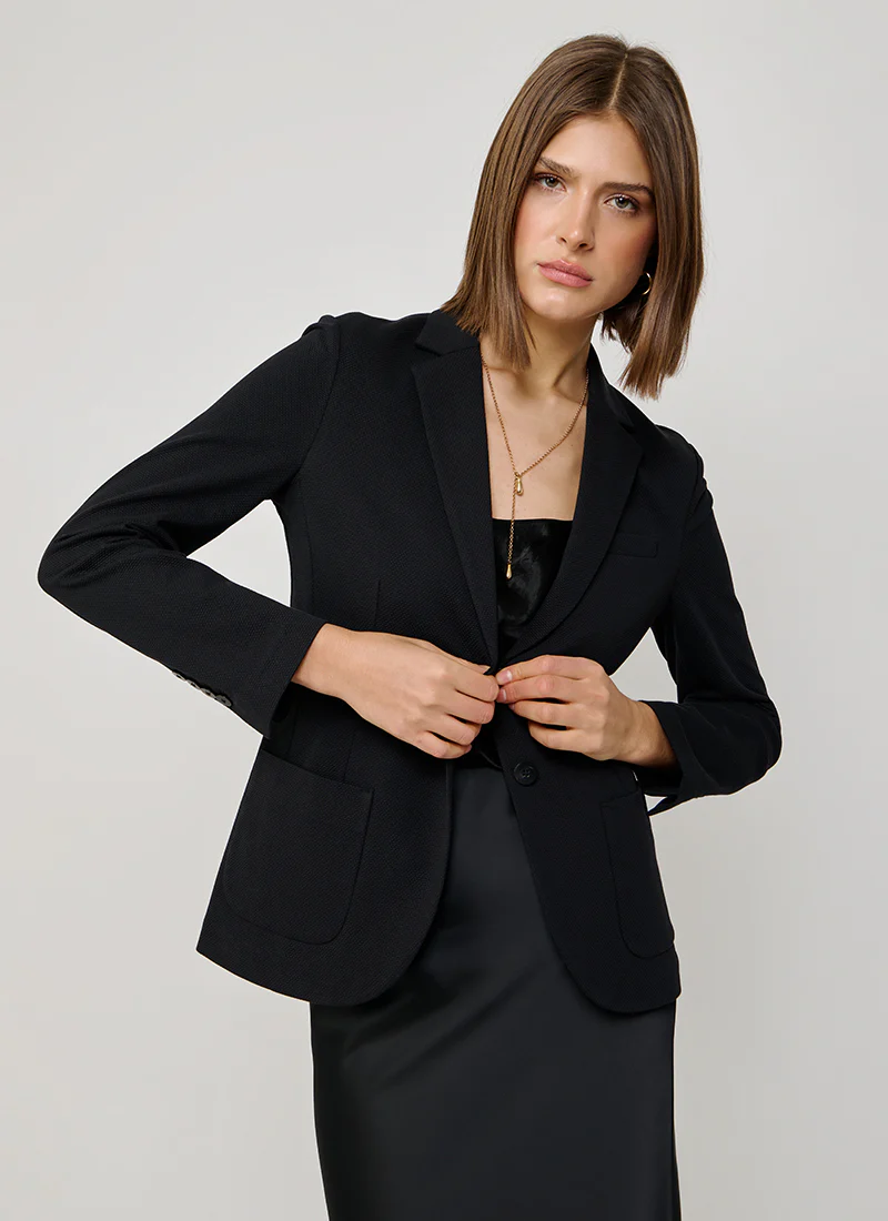 Oxford Light Dyed Slim Fit Blazer