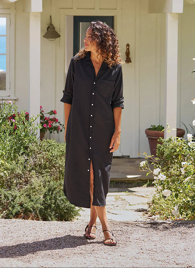 Rory Black Famous Denim Shirtdress - Image 5