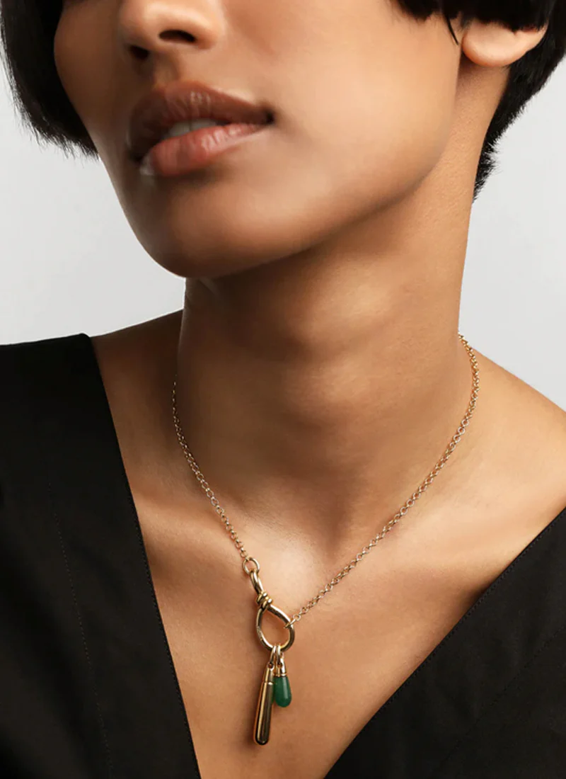 Stacker Clasp Chain Necklace - Image 2