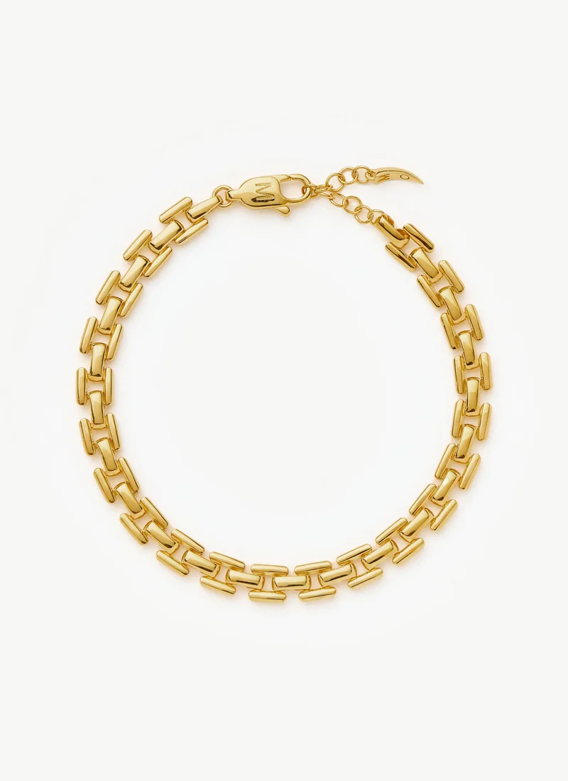 Timepiece Link Chain Bracelet Gold - Image 6