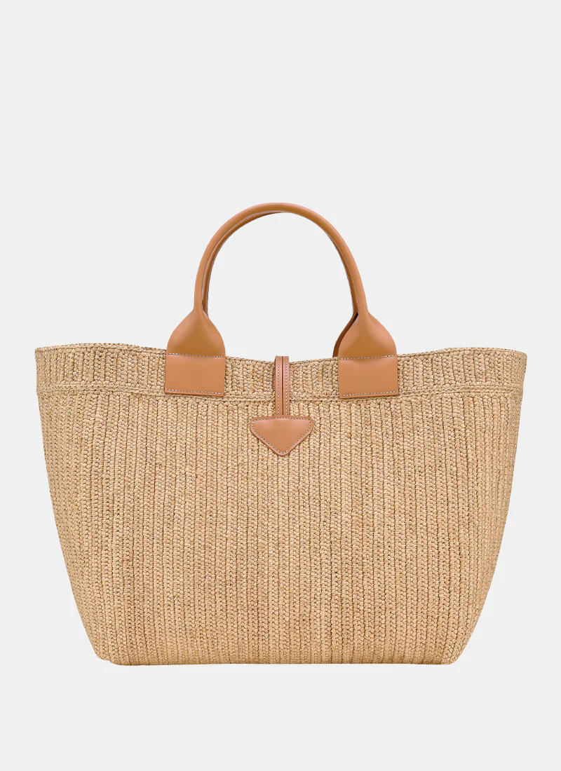 Le Roseau Raffia L Tote Bag - Image 3
