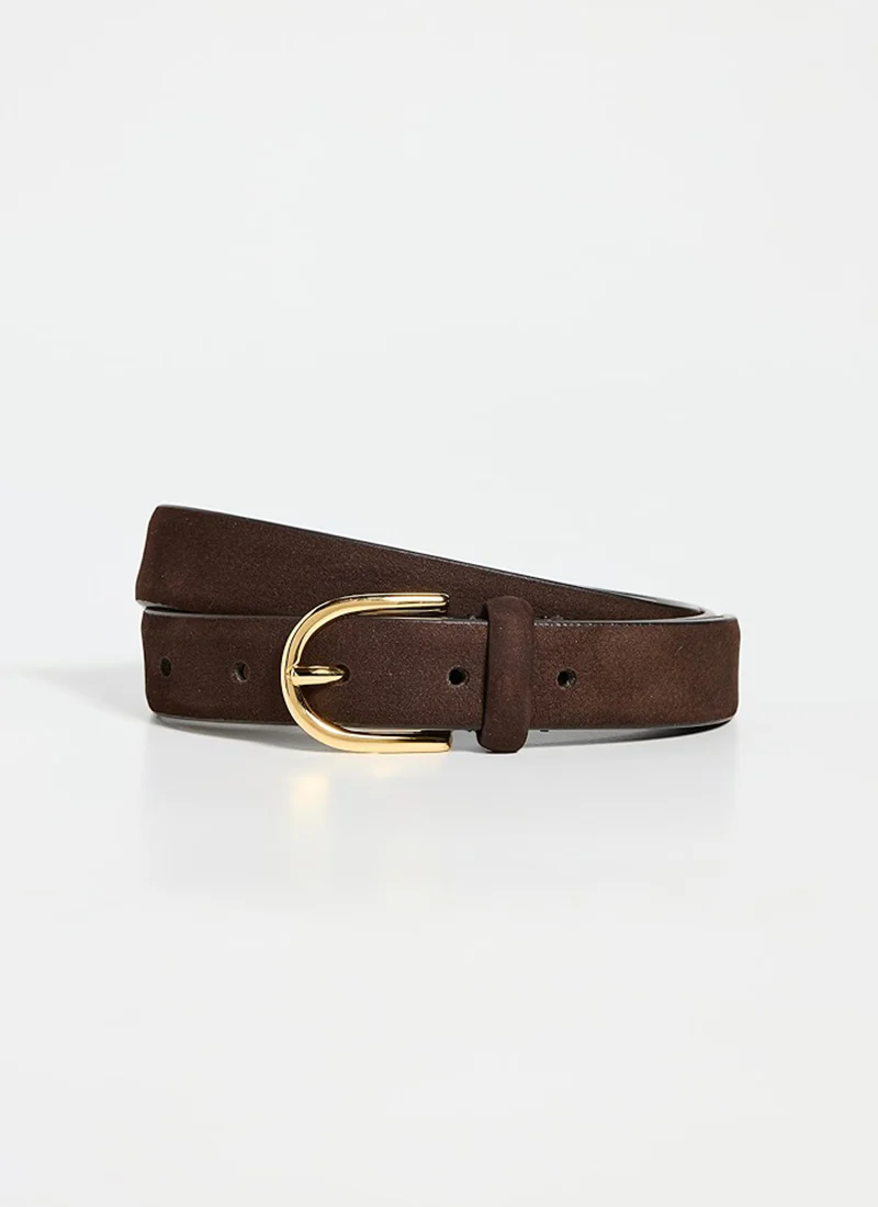 Chloe Nubuck Leather Belt