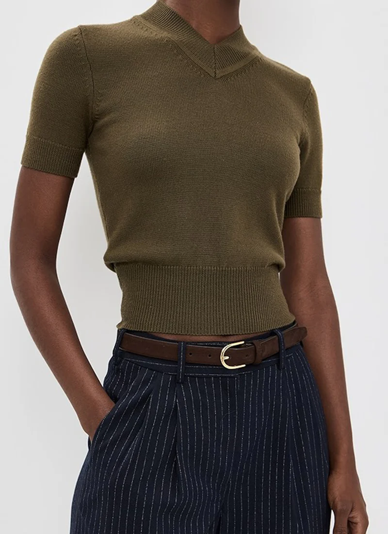 Chloe Nubuck Leather Belt - Image 2