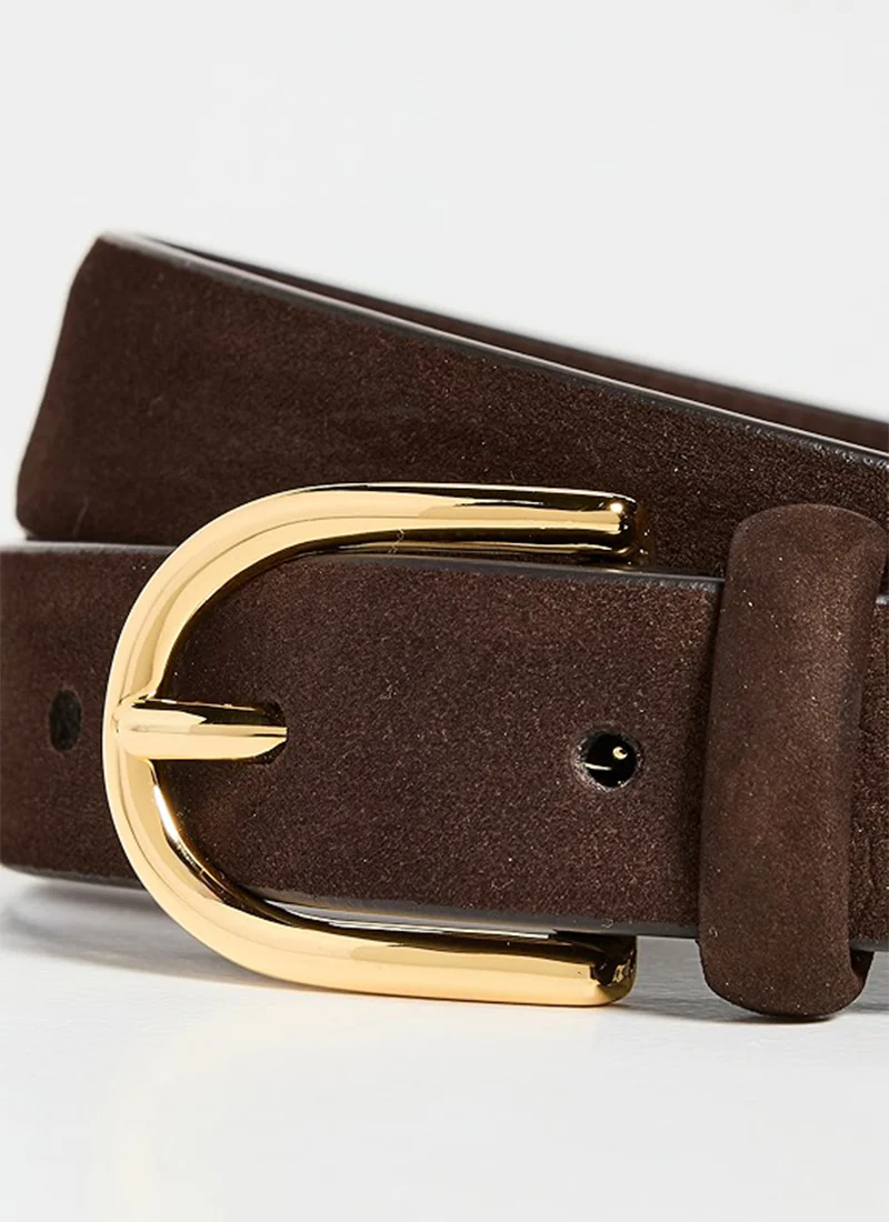 Chloe Nubuck Leather Belt - Image 3