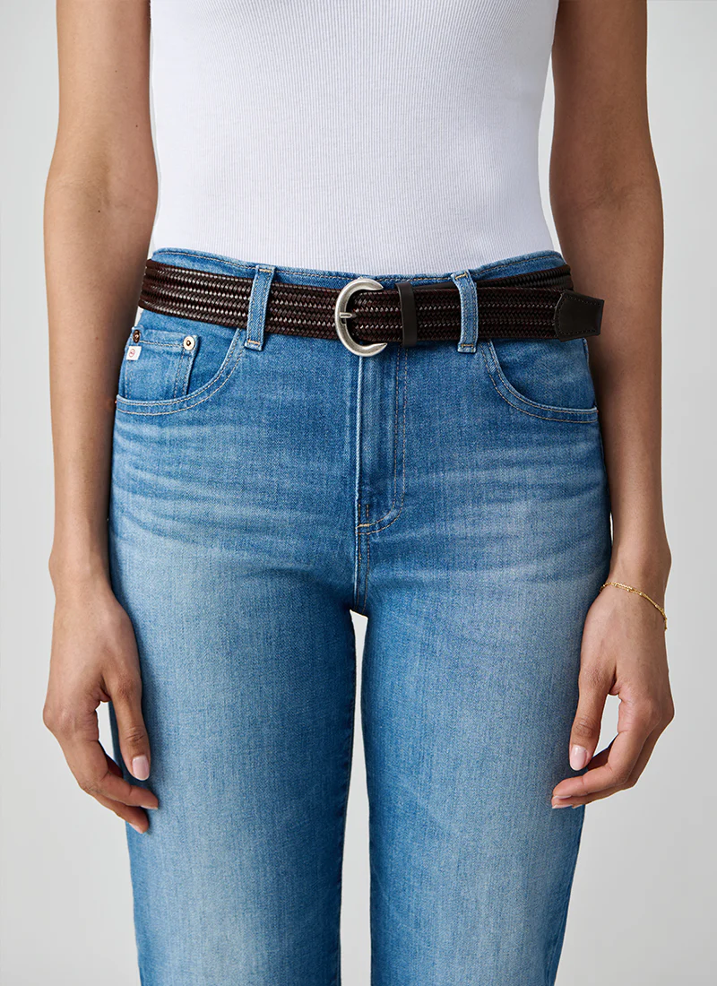 Fiamma Weave Leather Belt - Image 2