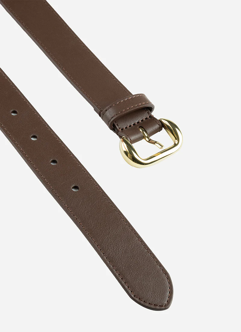 Jane Oval Polish Buckle Belt - Image 3