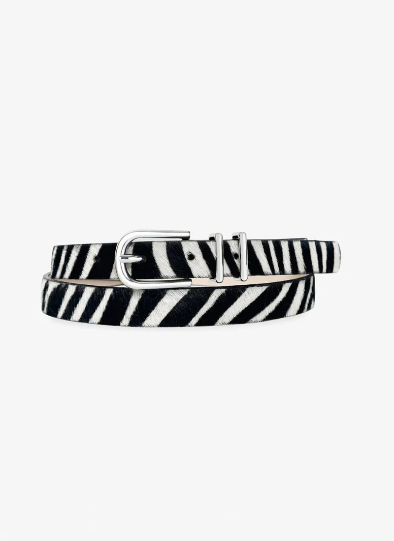 Julane Calf Hair Belt
