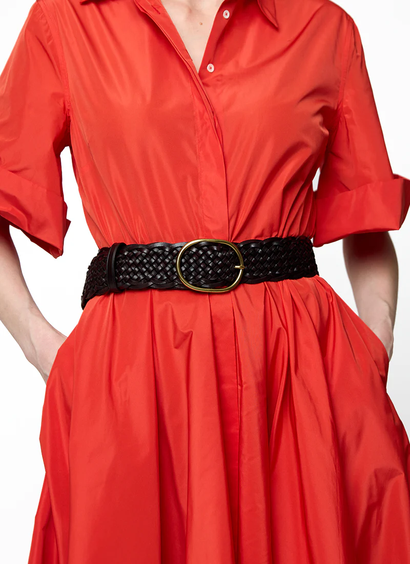 Weave Oval Buckle Belt - Image 2