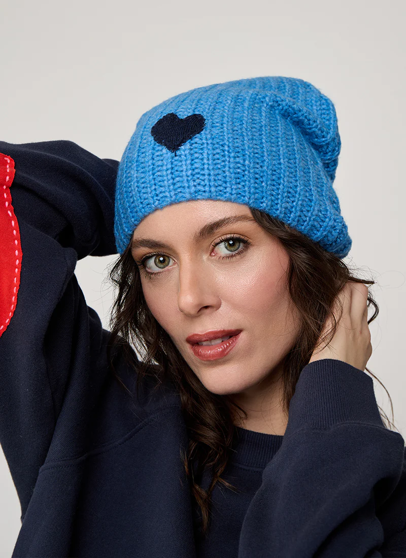 Love Beanie Blue