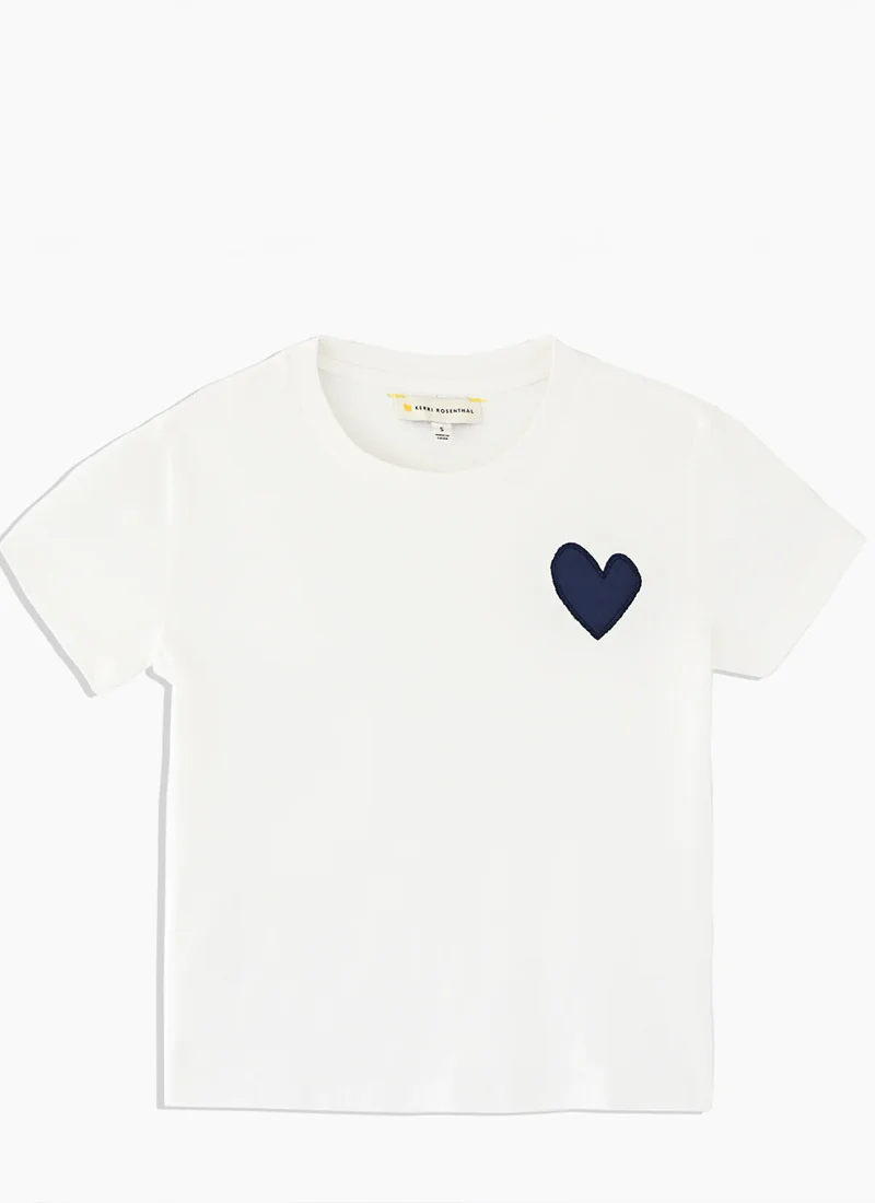 Suke Tee Contrast Imperfect Heart - Image 2