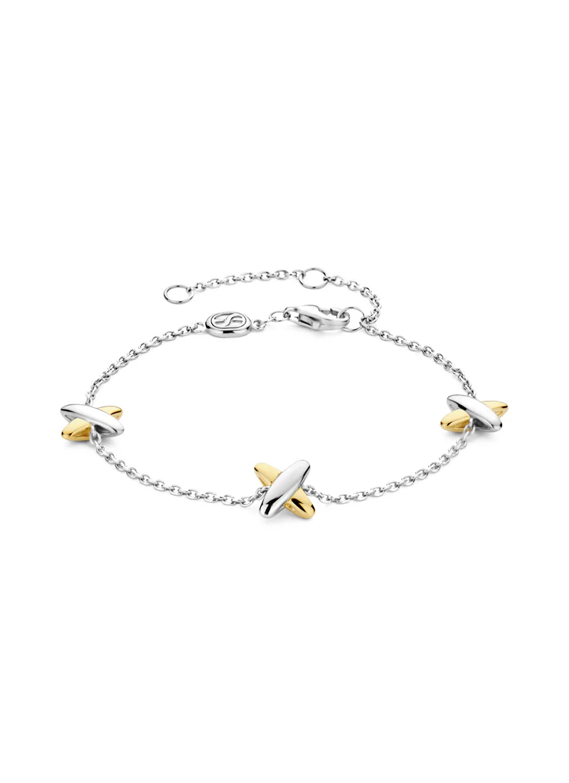Cross Charm Chain Bracelet - Image 2