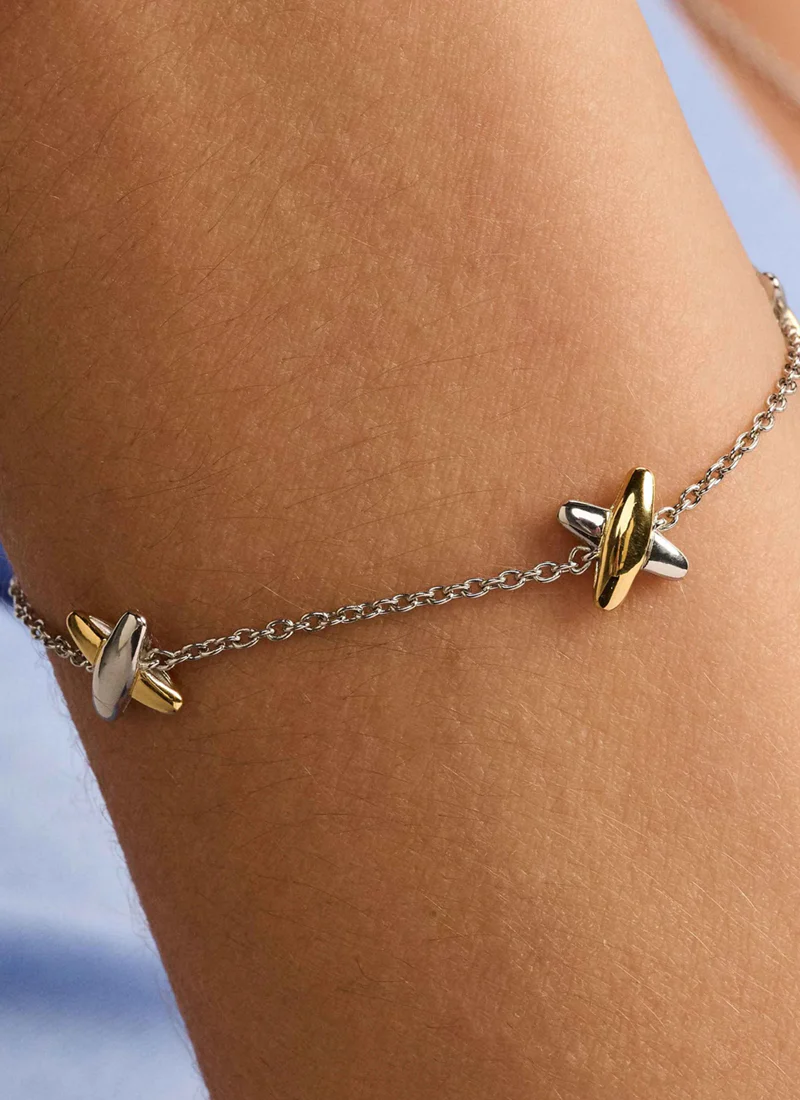 Cross Charm Chain Bracelet - Image 3