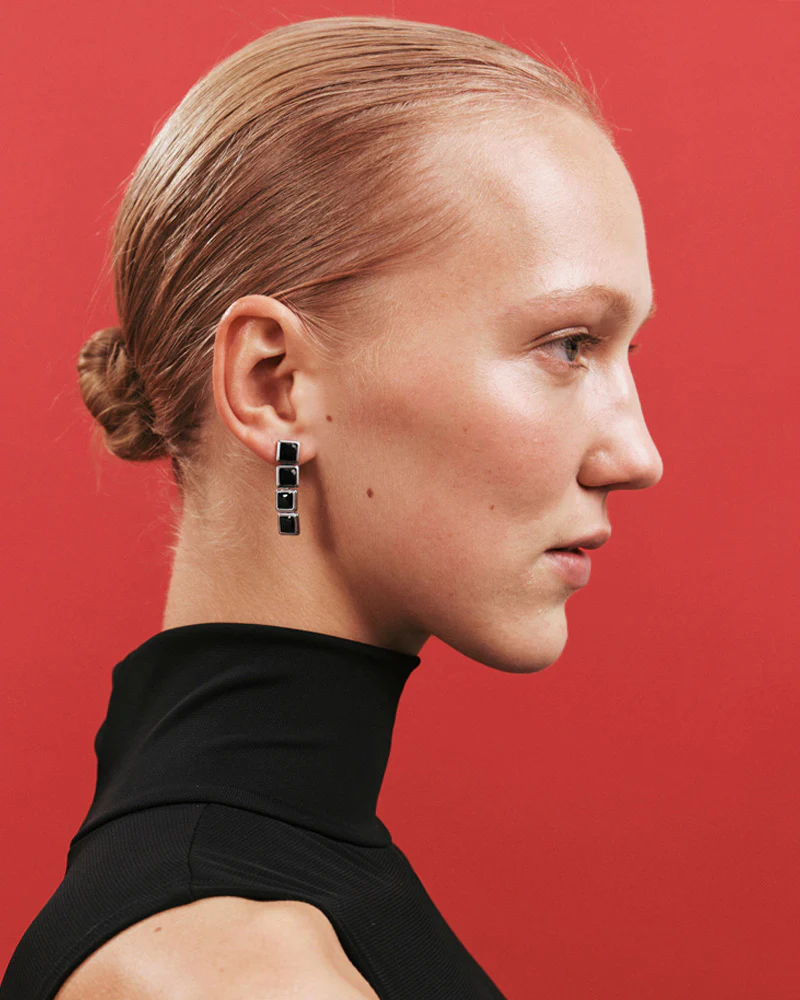Archer Drop Earrings - Image 4