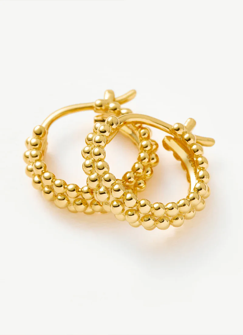 Baya Small Hoop Earrings - Image 5