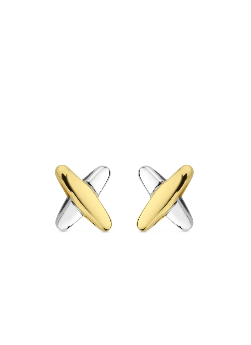 Cross Charm Studs - Image 5
