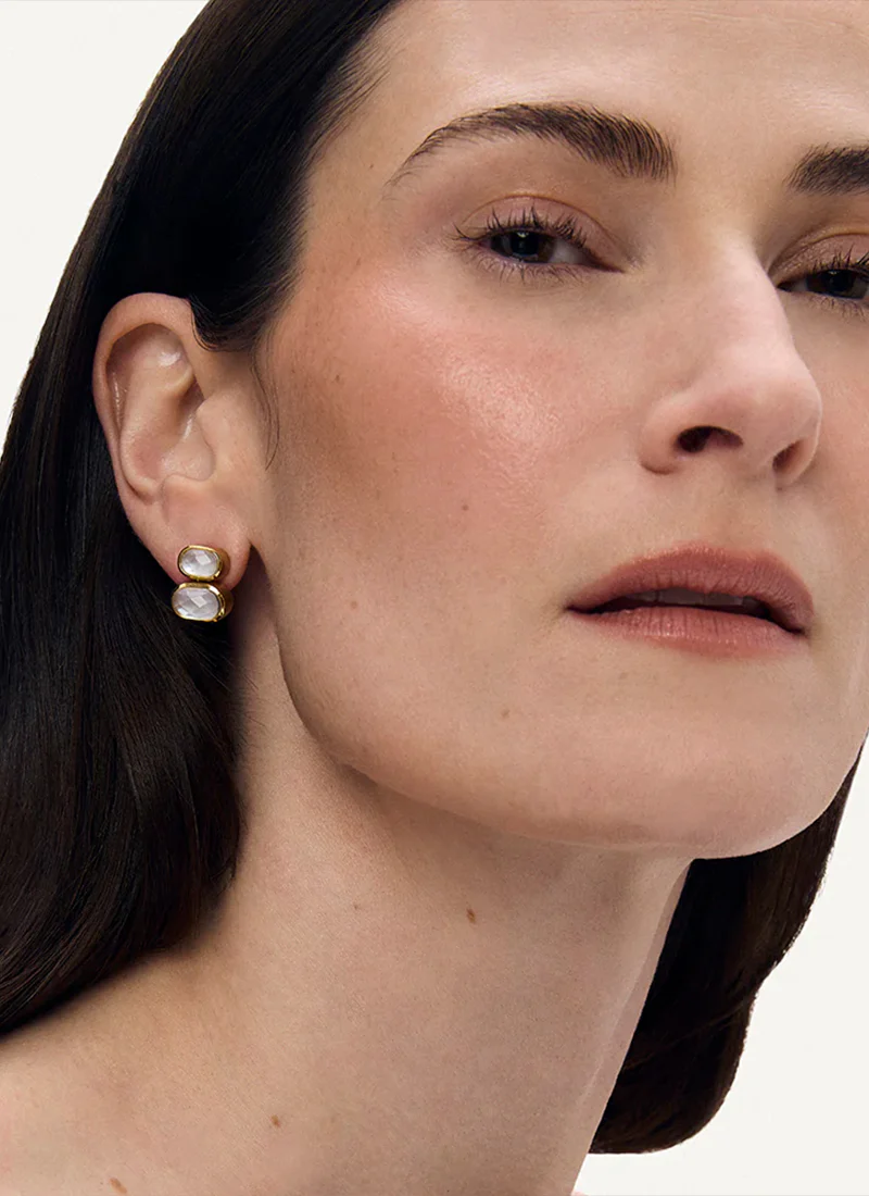 Mercer Double Gemstone Drops - Image 3