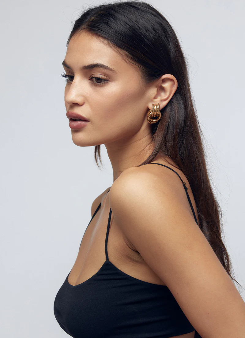 Mini Knot Earrings - Image 3