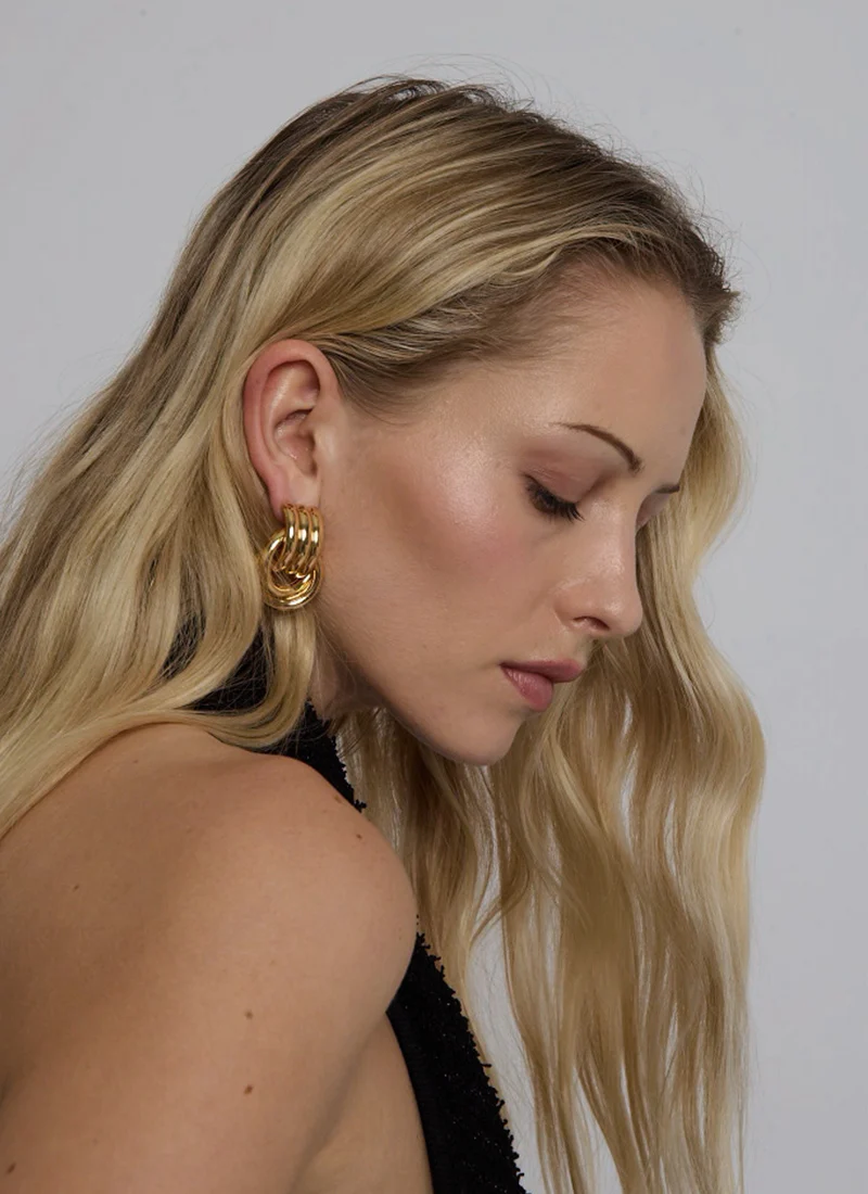 Mini Knot Earrings - Image 5