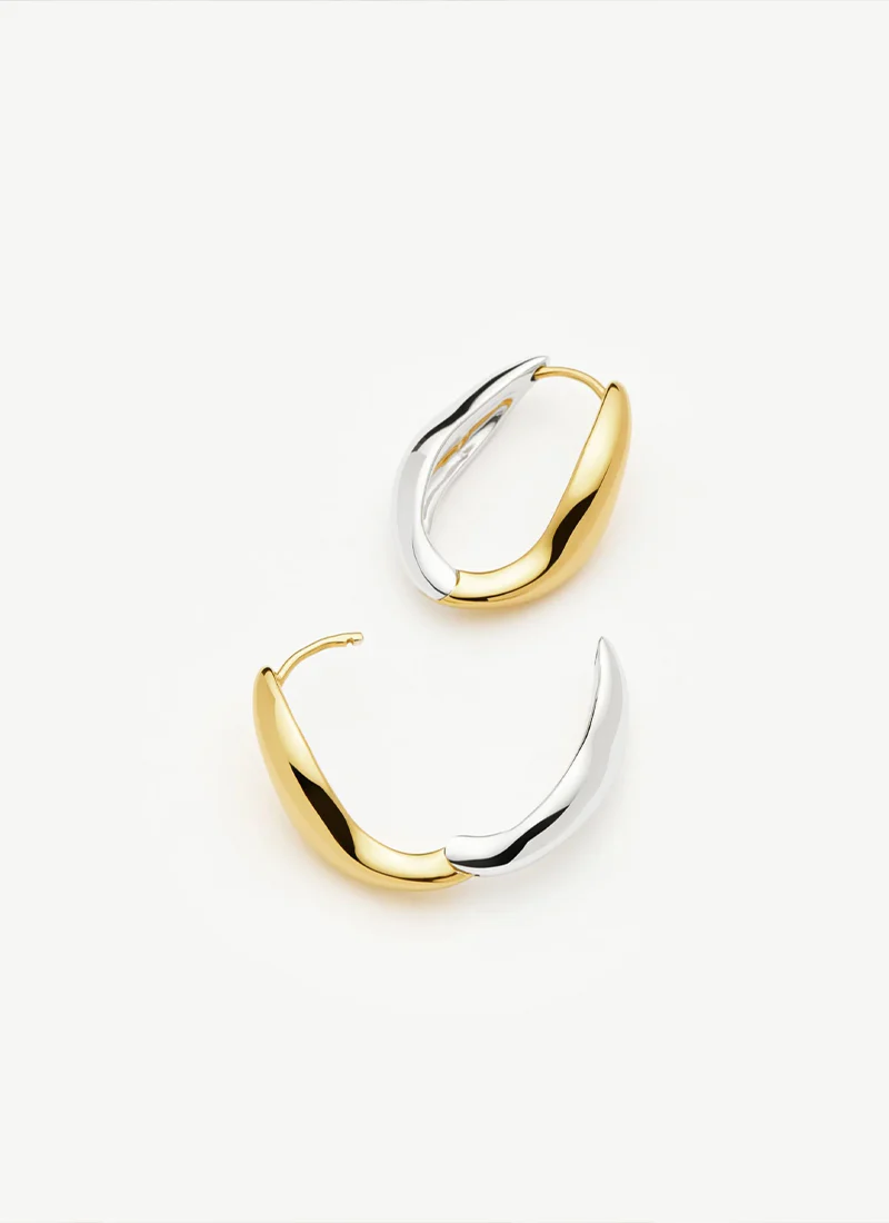 Savi Signature Small Hoop Earrings - Image 2