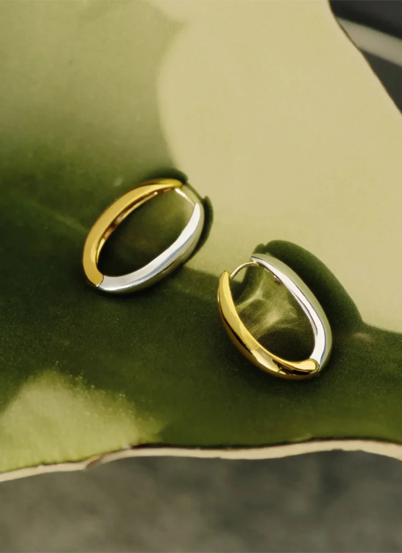 Savi Signature Small Hoop Earrings - Image 4