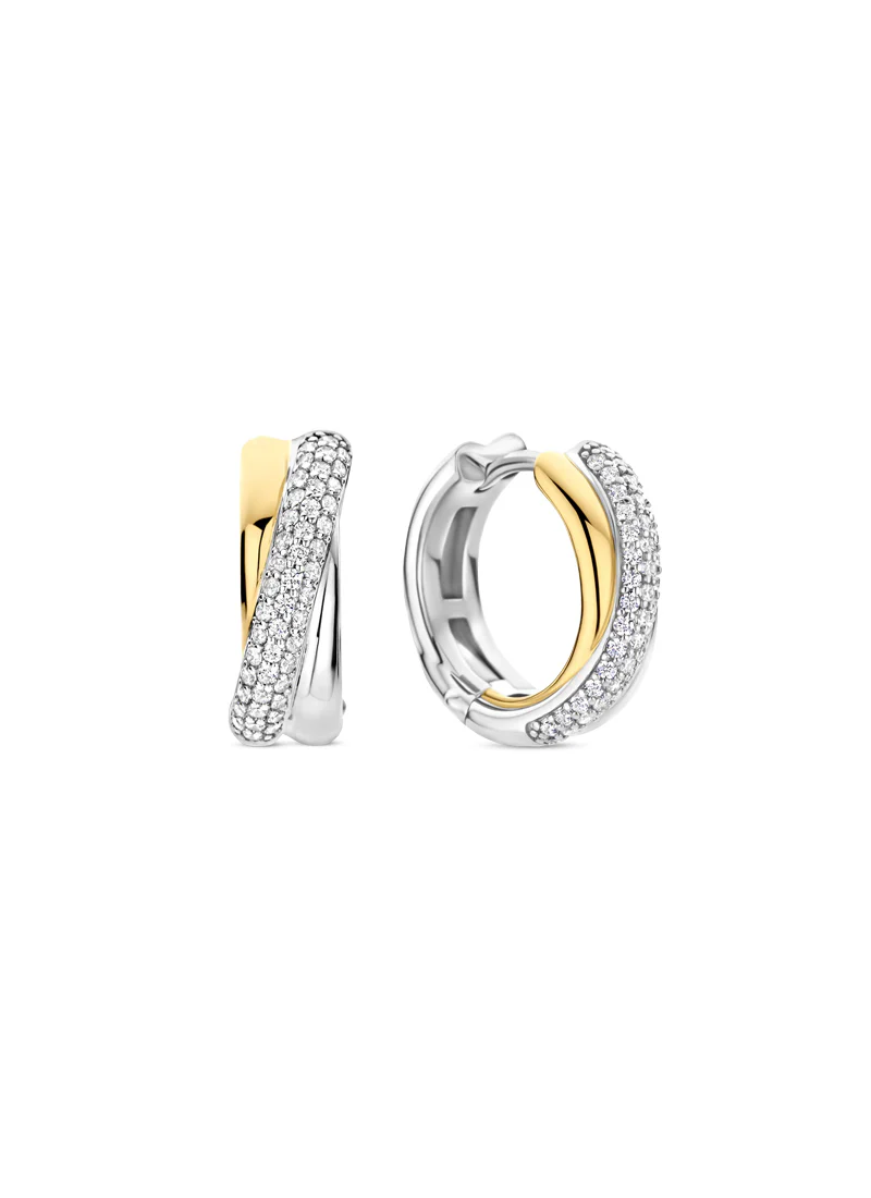 Stacked Crystal Earrings