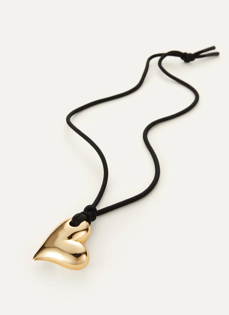 Art Heart On String Necklace - Image 2