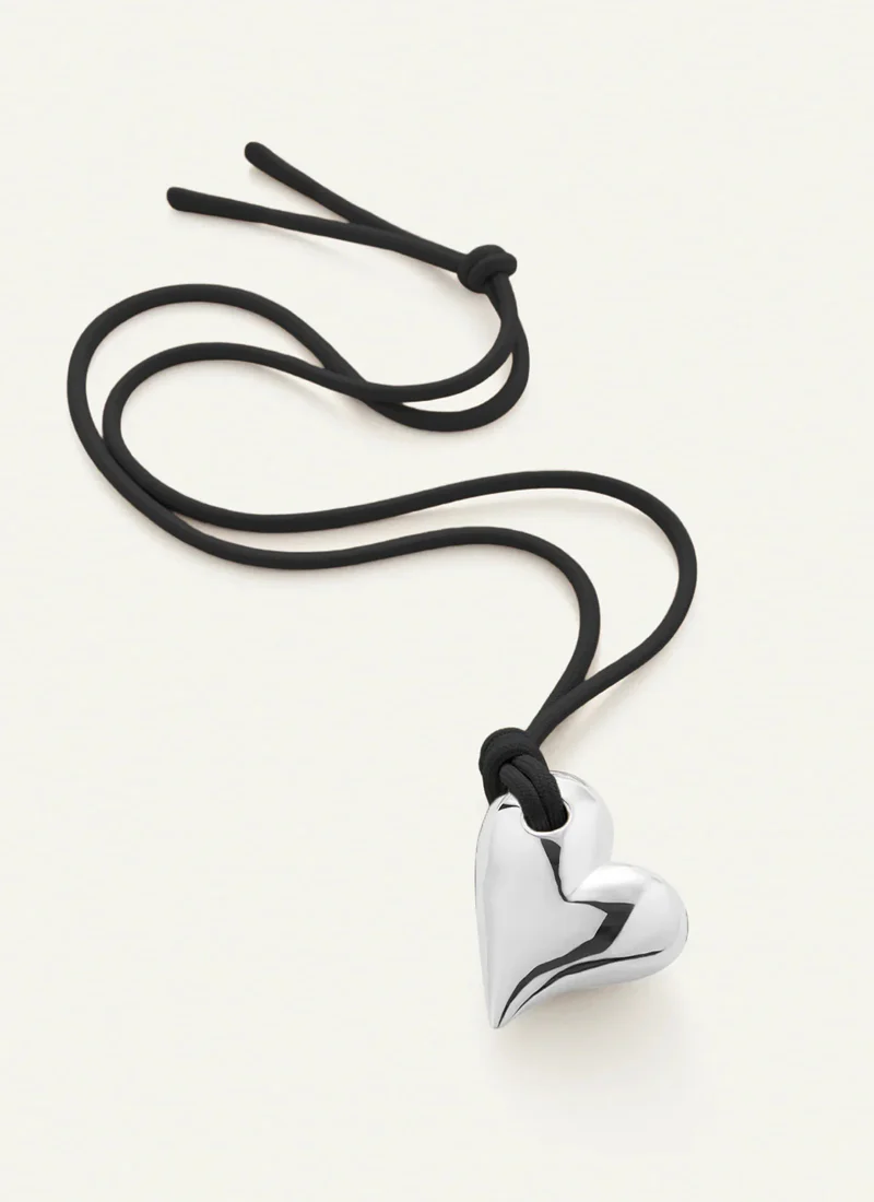 Art Heart On String Necklace - Image 2