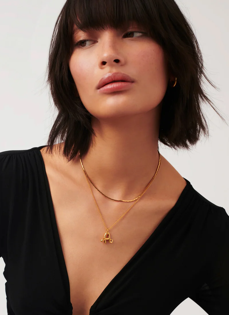 Lucy Williams Cobra Snake Chain Necklace