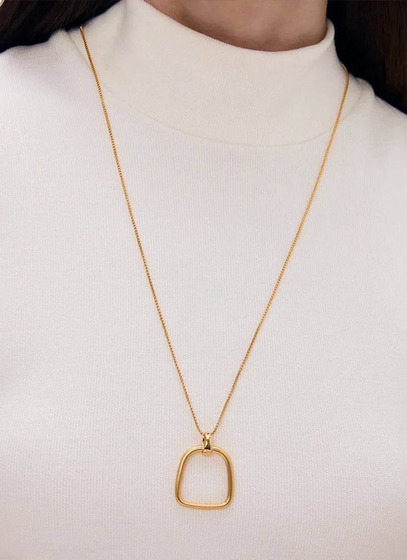 Montecito Long Pendant Necklace