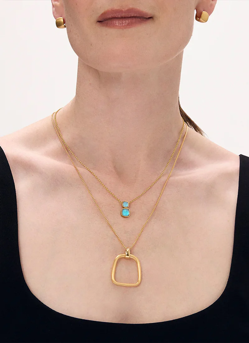 Montecito Long Pendant Necklace - Image 3