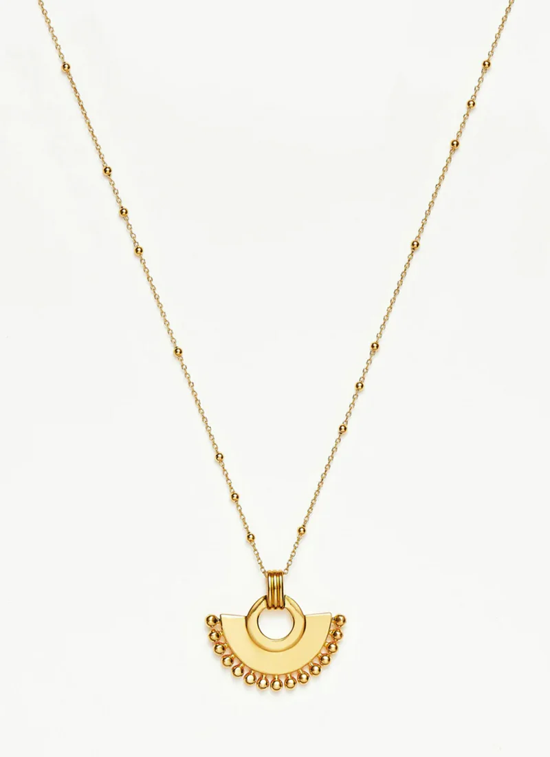 Zenyu Fan Necklace