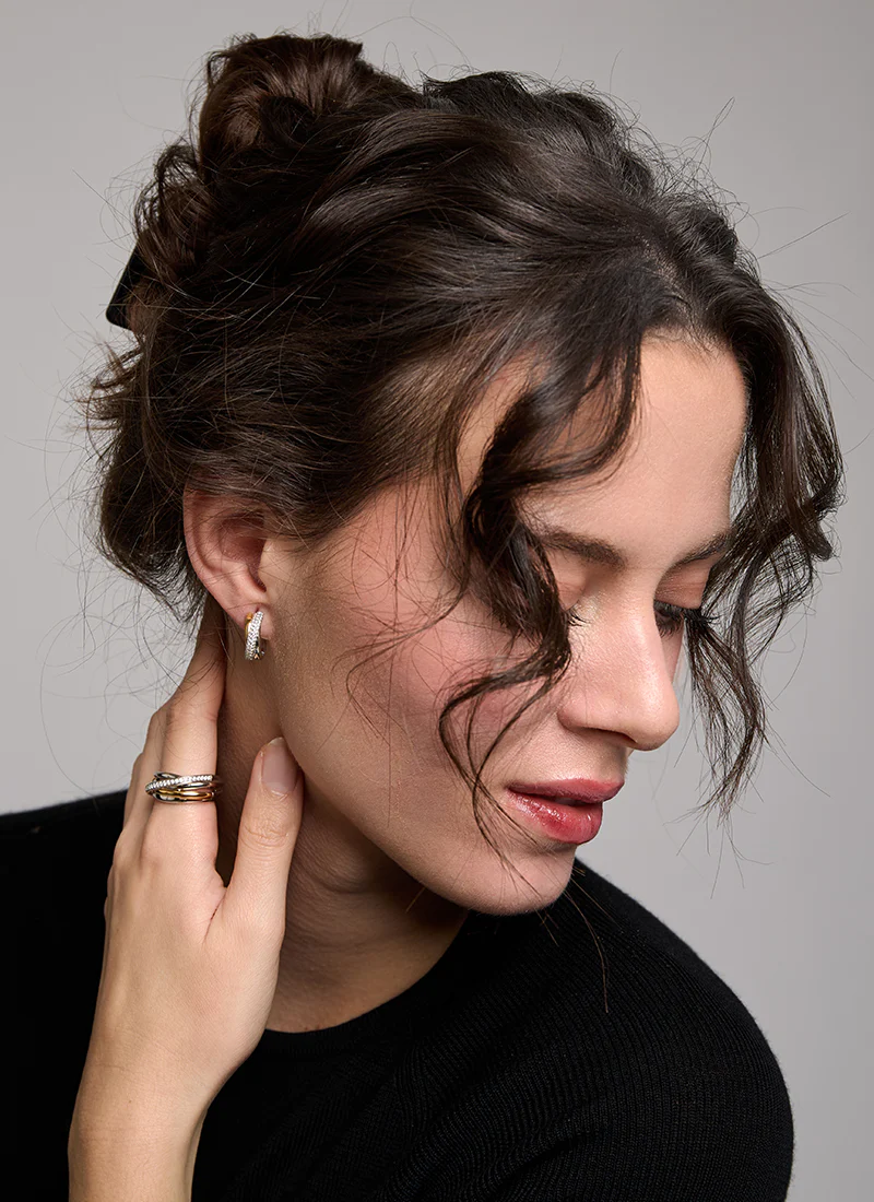 Stacked Crystal Ring - Image 2