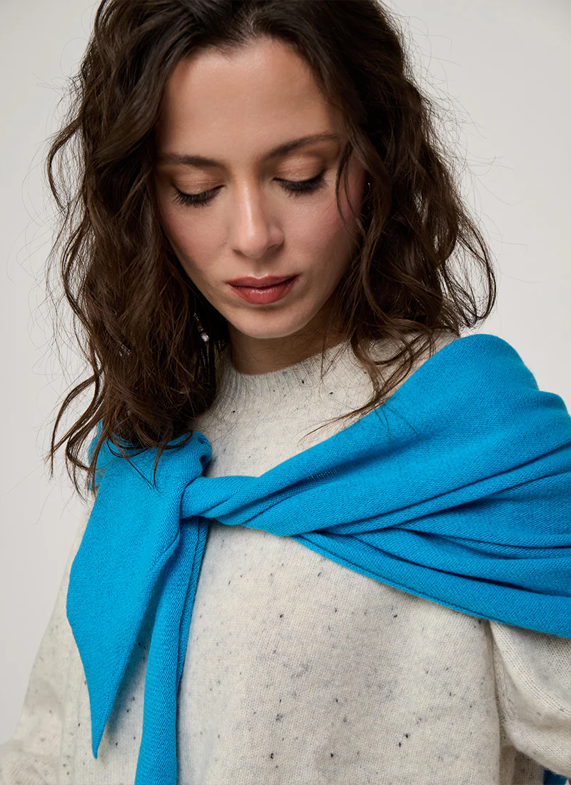 Cashmere Triangle Scarf - Image 2