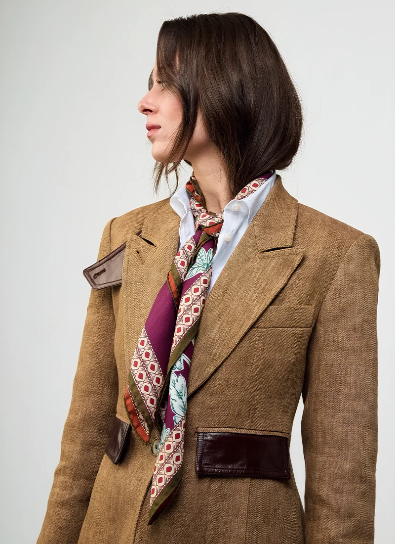 Rose Garden Silk Scarf - Image 3