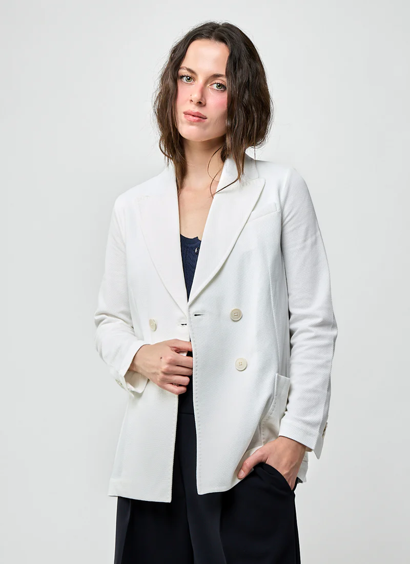 Doppiopetto Garment Dyed Oxford Blazer