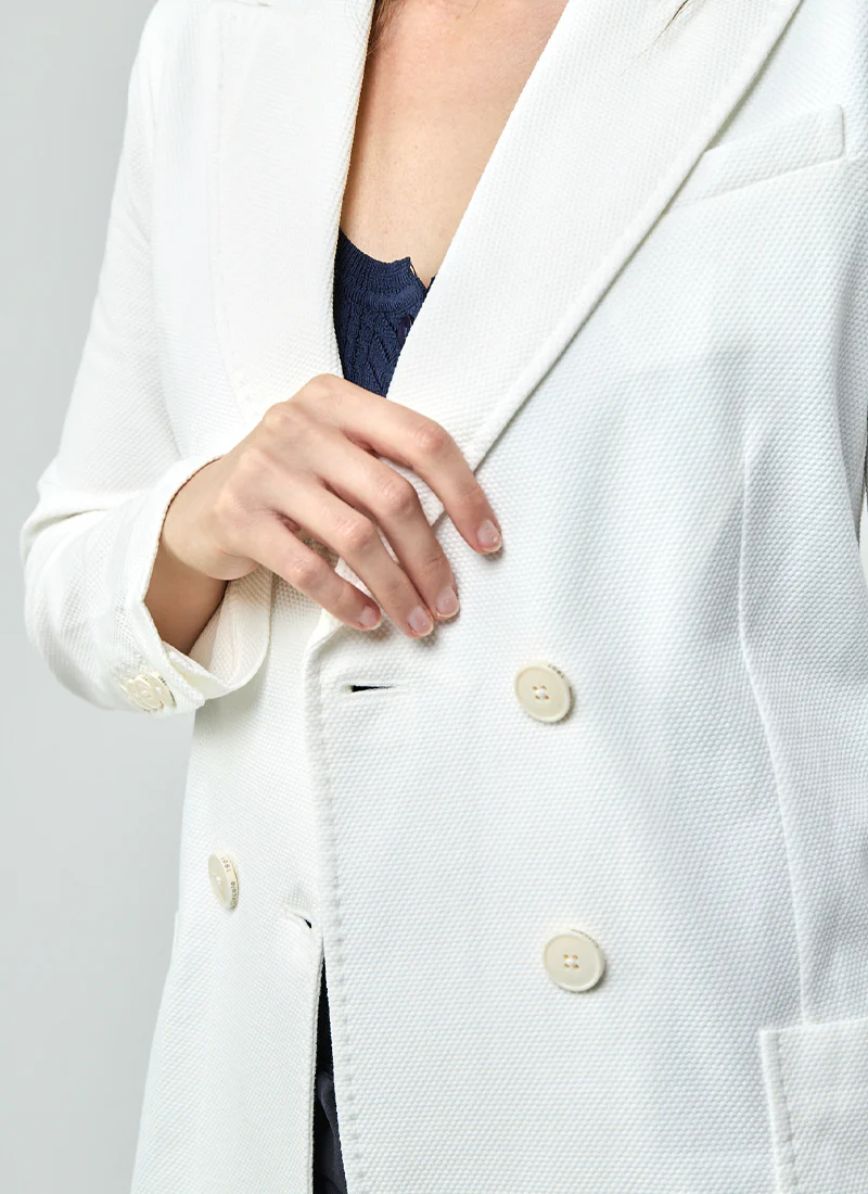 Doppiopetto Garment Dyed Oxford Blazer - Image 3