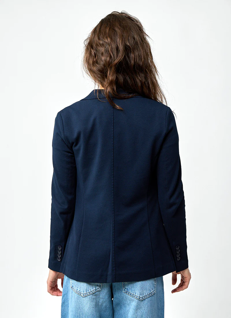 Giacca Oxford Slim Long Blazer - Image 2