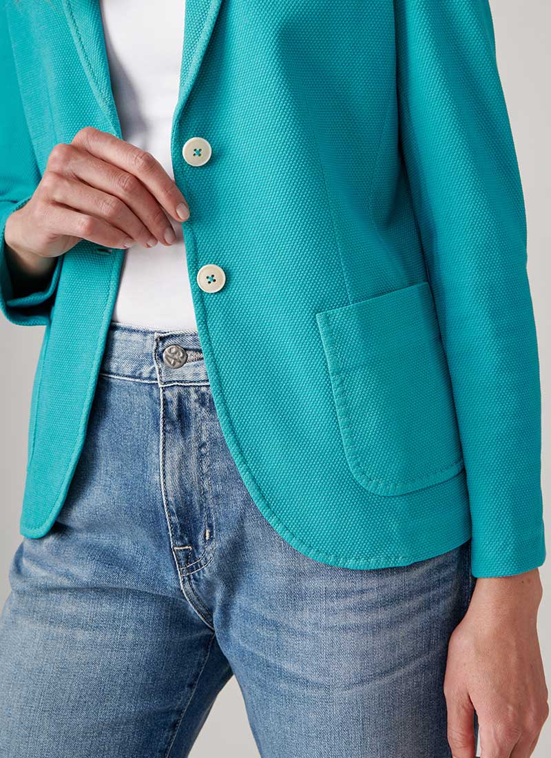 Oxford 2-Button Patch Pocket Blazer - Image 3