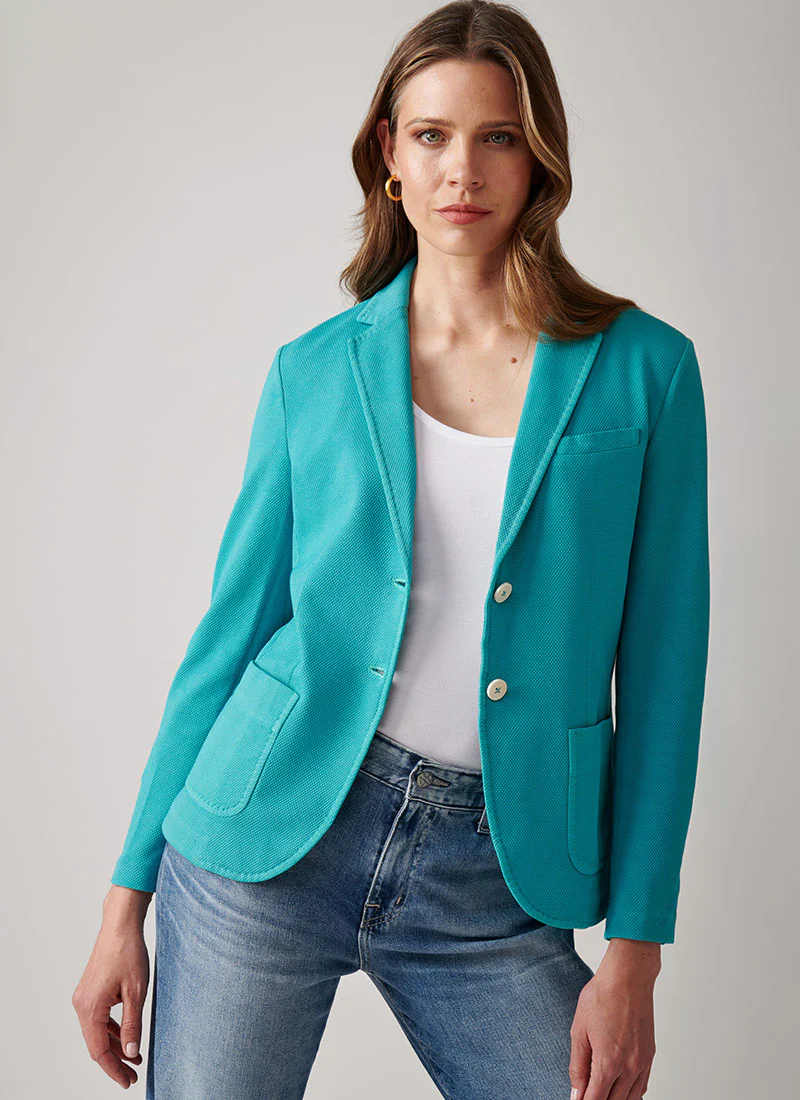 Oxford 2-Button Patch Pocket Blazer - Image 4