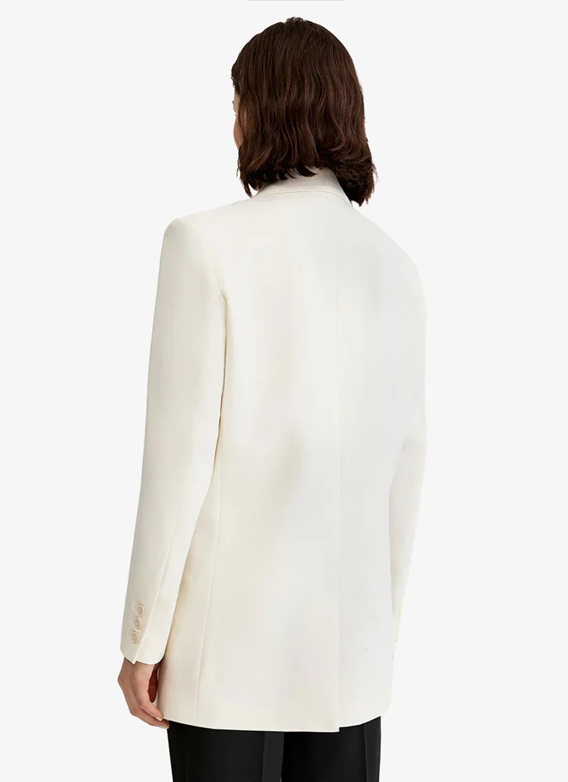 Taped DB Peaked Lapel Blazer - Image 2