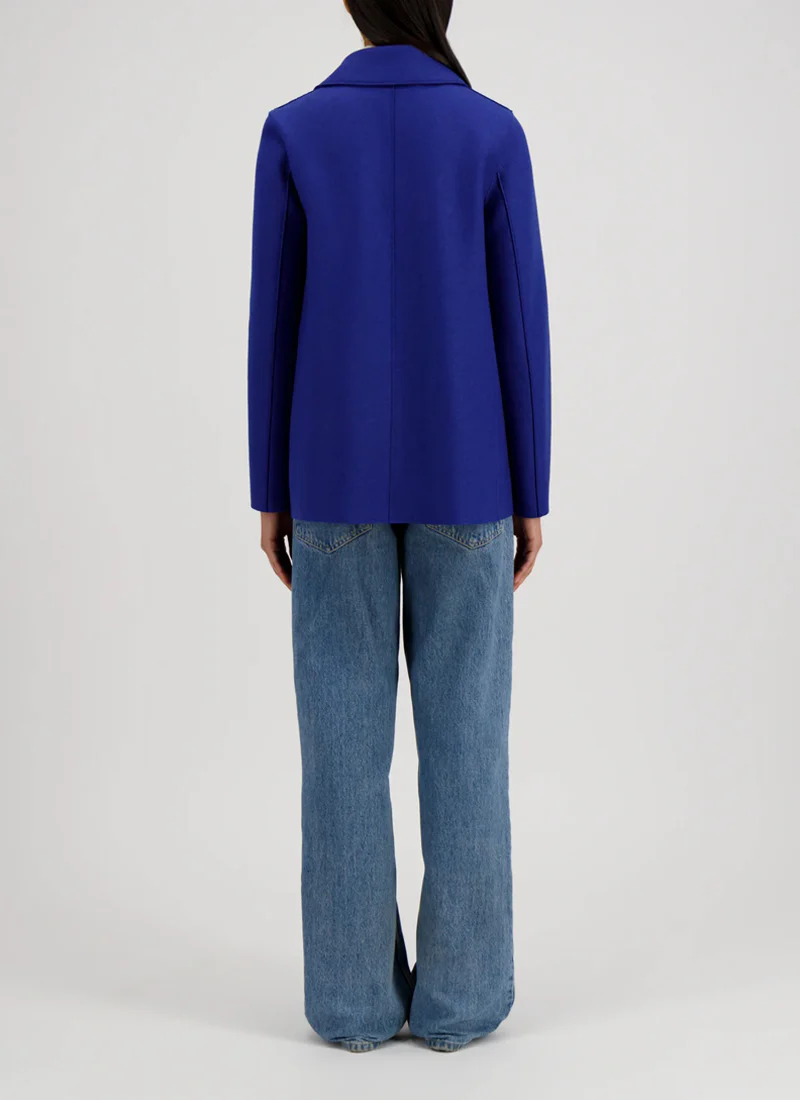 Pressed Wool Peacoat - Image 2