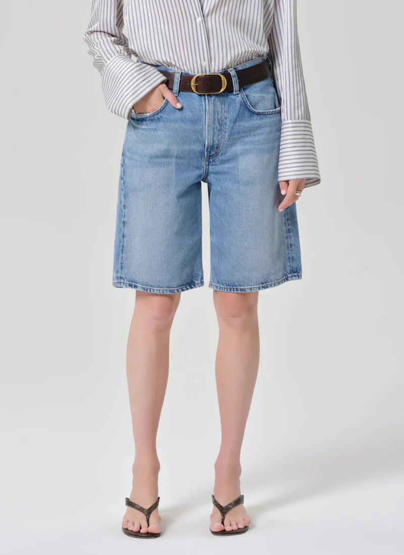 Court Denim Shorts