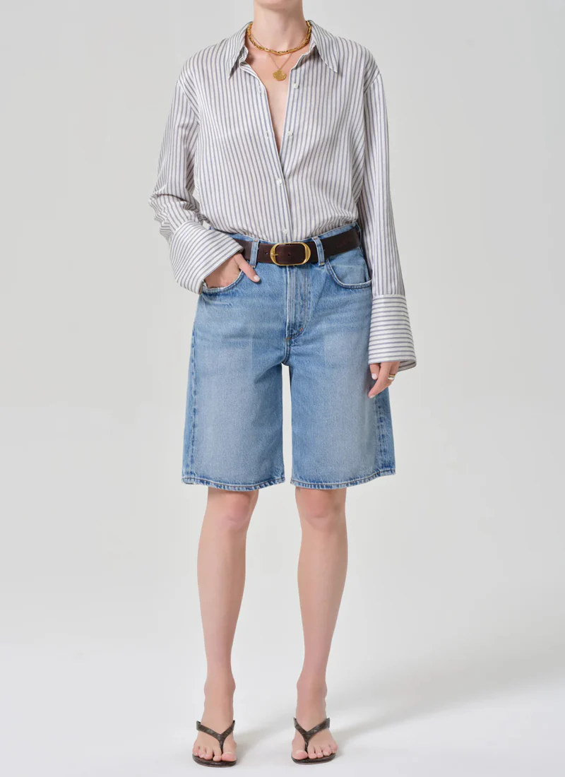 Court Denim Shorts - Image 6