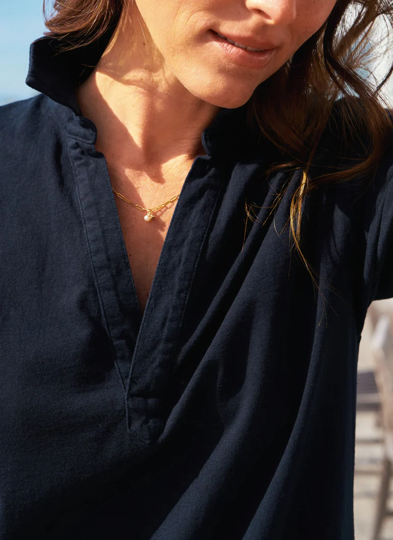 Emma Popover Henley Maxi Dress - Image 4