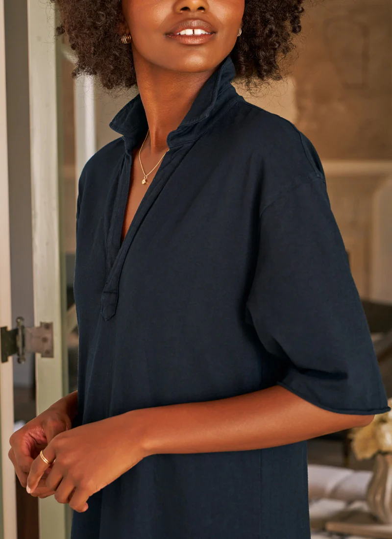 Emma Popover Henley Maxi Dress - Image 6