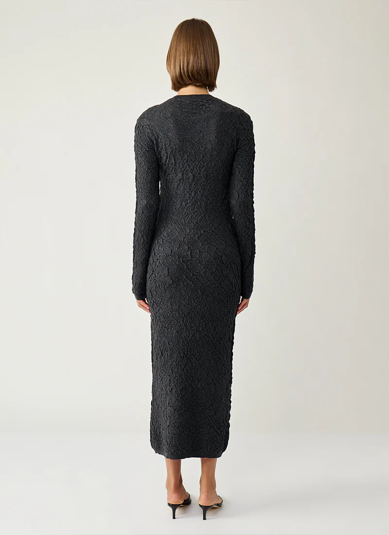 Merino Wool Knit Dress - Image 2