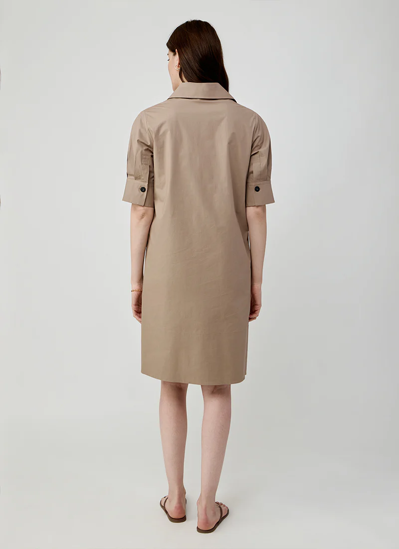 Nicla Short Sleeve V-Neck Dress - Image 2