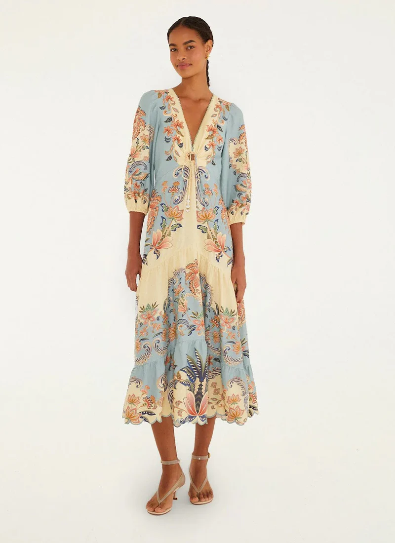 Boho Beauty Butter Maxi Dress